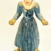 Duża figura drewniana, Św.Barbara (?), XIX w., Śląsk - obrazek 4