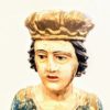 Duża figura drewniana, Św.Barbara (?), XIX w., Śląsk - obrazek 2