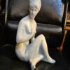 Porcelanowa figura kobiety - akt , art deco, Austria - obrazek 4