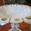 Patera z mlecznego szkła w stylu Biedermeier, k. XIX w. - obrazek 4