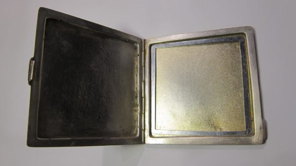 Etui na lusterko, srebro, lata 20.-30. XX w., Warszawa, Krupski i Matulewicz - obrazek 8