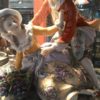 Figurka pary kochanków z porcelany Sitzendorf - obrazek 7