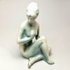 Porcelanowa figura kobiety - akt , art deco, Austria