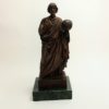 Figura Mikołaja Kopernika z brązu