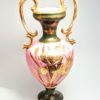 Amfora, porcelana, pozłacana