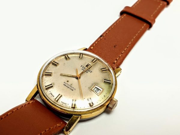 Zegarek męski, szwajcarski - Tissot, lata 60. XX w. - obrazek 6
