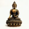 Budda z mosiądzu, Chiny, XIX/XX w.