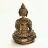 Budda z mosiądzu, Chiny, XIX/XX w. - obrazek 4