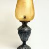 Lampa naftowa ze szklanym kloszem, Wild & Wessel, XIX w.