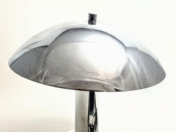 Lampa biurkowa chromowana - obrazek 4
