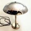 Modernistyczna lampa niklowana, lata 70. XX w. - obrazek 4