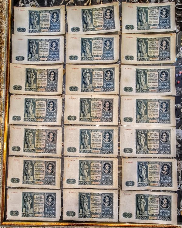 Banknot Polski 50 złotych "Krakowskie" z 1941 Generalna Gubernia