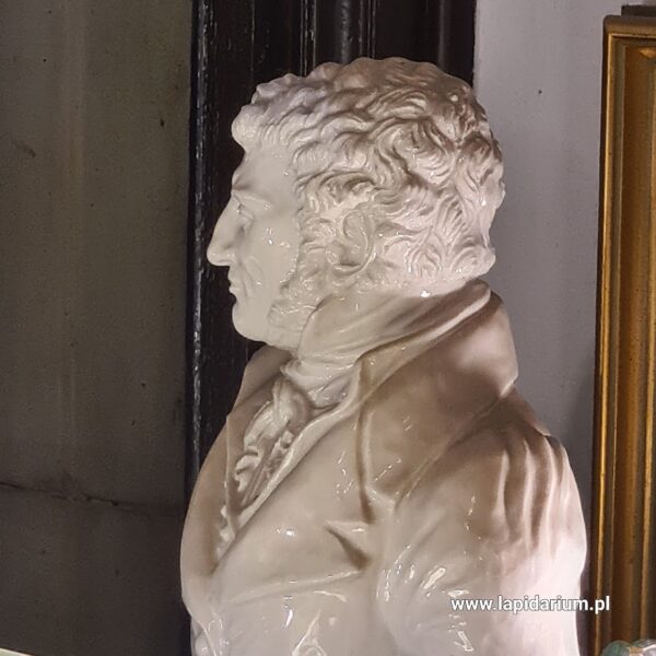 Duża figura ceramiczna -John Field - praca Władimira Bielakina wykonana w 10 egz. w 1974 r. - obrazek 3