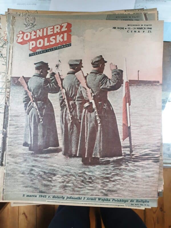 Wczesne egzemplarze czasopisma Żołnierz Polski  lata 50 te XX w. Polska - obrazek 4