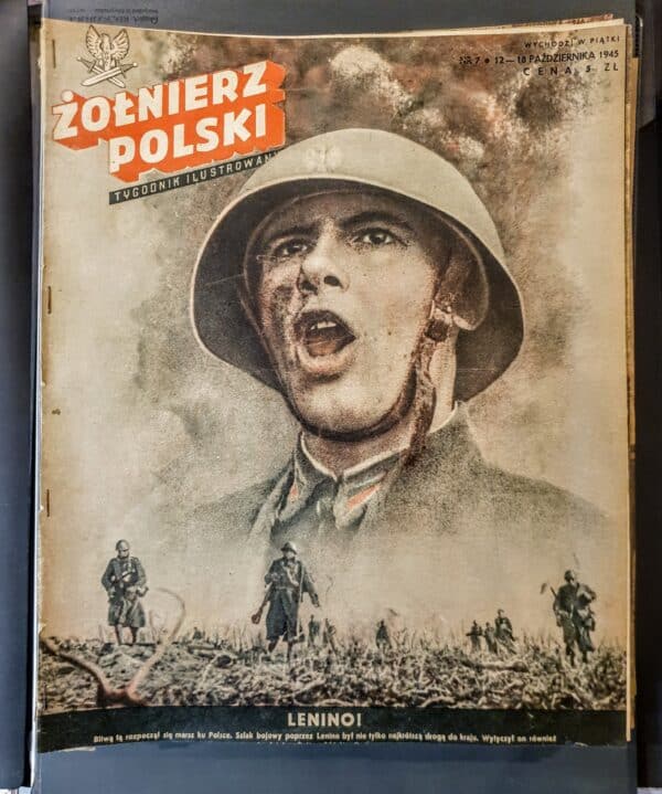 Wczesne egzemplarze czasopisma Żołnierz Polski  lata 50 te XX w. Polska
