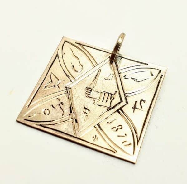 Srebrny amulet z kolekcji Pracowni Mistrza Kilińskiego  na zamówienie . - obrazek 6