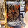 Zegar kominkowy w stylu Boulle XIX w. Francja - obrazek 7