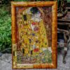 Reprodukcja muzealna 1:1 Gustaw Klimt "Pocałunek"  XX w.
