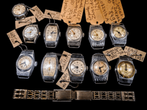 Wczesne zegarki naręczne ZWEZDA lata  50te  XX w. Z.S.R.R.