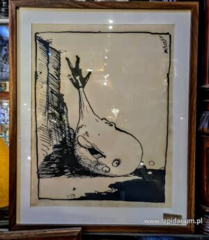 Rysunek satyryczny ze Szpilek - Andrzej Mleczko 1978