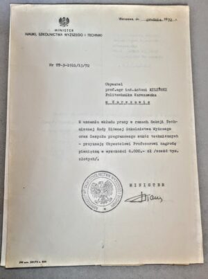 Autografy i dokumenty z PRL - oryginalne podpisy polityków i postaci Polski Ludowej