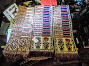 Pas kontuszowy z polskiej manufaktury - zdobiony, historyczny element stroju szlacheckiego