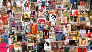 Reprodukcja historycznego plakatu propagandowego w formacie A3 na grubym papierze kredowym