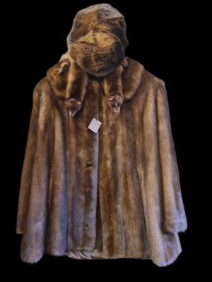 Kurtka z norek - vintage, nieużywana, luksusowe okrycie wierzchnie