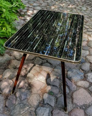 Niemiecki stolik kawowy w stylu vintage modern z lat 60. XX wieku, design mid-century