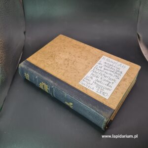 Mein Kampf Adolf Hitler wydanie ślubne 1936 niebieska oprawa dedykacja burmistrza Hanoweru