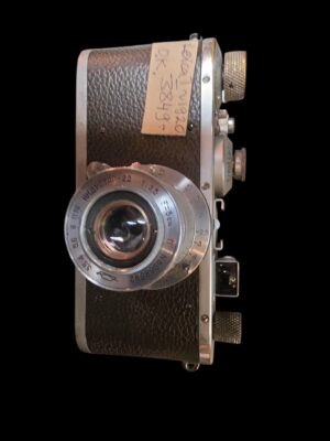 Aparat Leica I z radzieckim obiektywem Industar od FED w stanie dobrym kolekcjonerskim