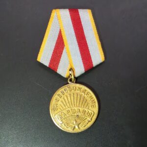 Medal Za Wyzwolenie Warszawy ZSRR 1945 odznaczenie wojskowe